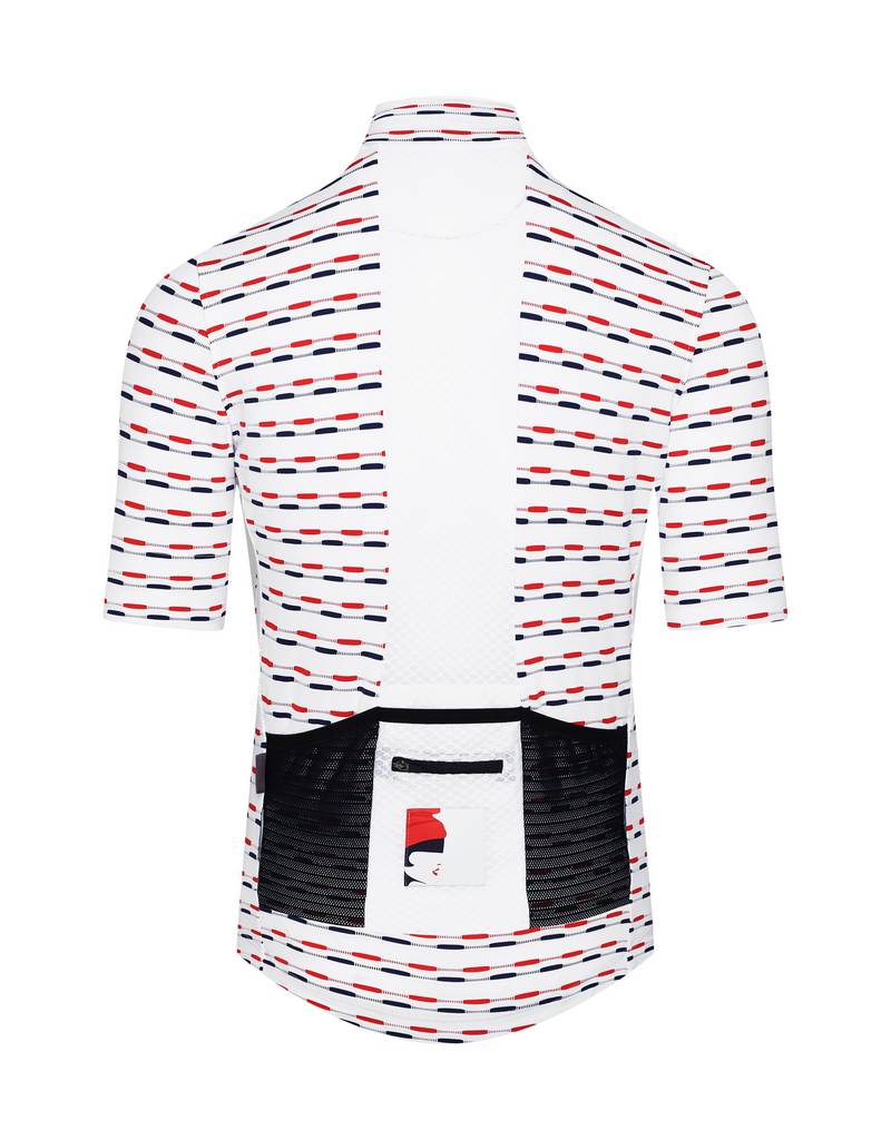 Maillot Cycliste Vintage C.C.I.M AU TOUR DE FRANCE - Caisse D'Epargne PEUGEOT, Taille M
