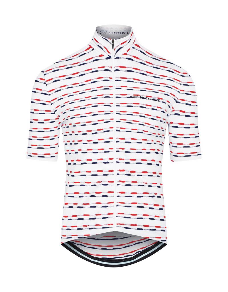 Francine Bastille Day le maillot Cafe du Cycliste celebrant le 14 juillet Matos velo actualites velo de route gravel et tests de materiel cyclisme