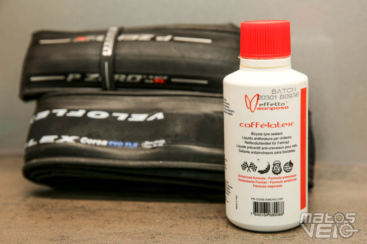 Caffélatex, le liquide préventif tubeless le plus léger du marché