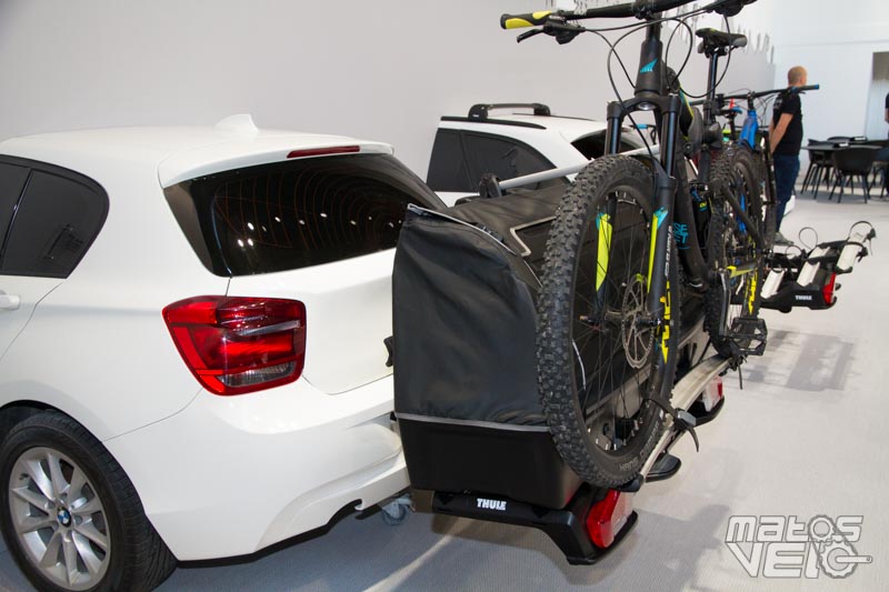 Eurobike 2017 : nouveau Thule VeloSpace XT sur attelage et coffre