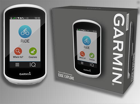 Compteurs GPS de vélo simple d'utilisation Garmin Edge Explore 2