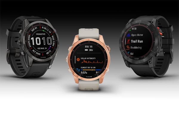 Garmin Fenix 7, la montre multisports se dote d'un écran tactile et verre  solaire - Matos vélo, actualités vélo de route et tests de matériel cyclisme