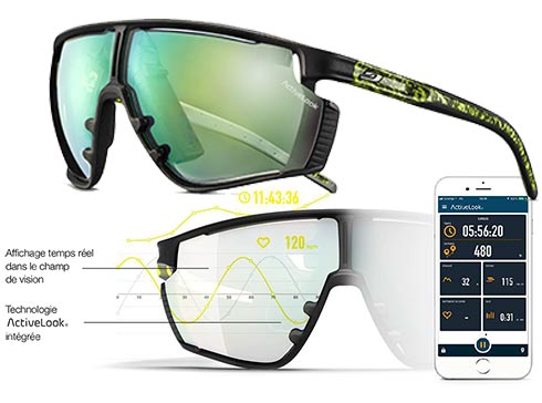 Lunettes Julbo EVAD-1 avec affichage des données en direct - Matos vélo,  actualités vélo de route et tests de matériel cyclisme