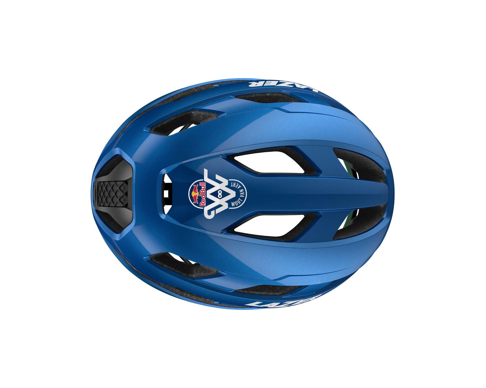 Une série limitée Wout Van Aert x Red Bull des casques Lazer Vento et Strada Matos vélo
