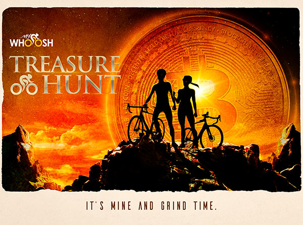 MyWhoosh lance une « Chasse au Trésor » inédite