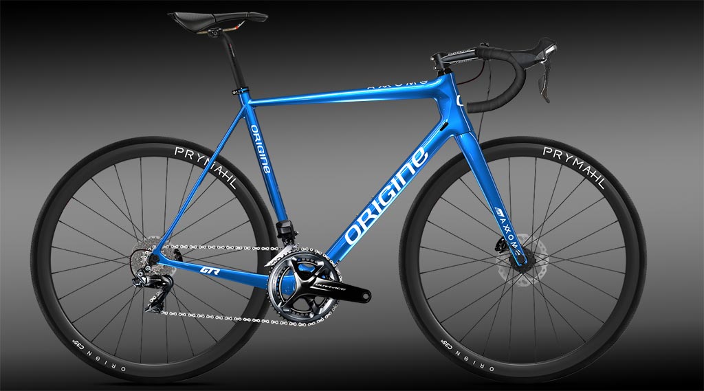Origine propose les Axxome GTR RS en s rie limit e Dura Ace di2