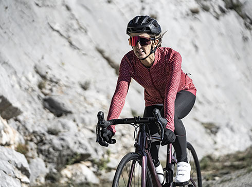 Maillot sales rose velo