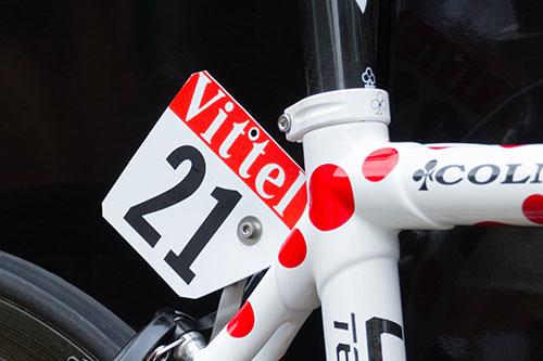 Support de plaque de course de vélo de montagne -  France