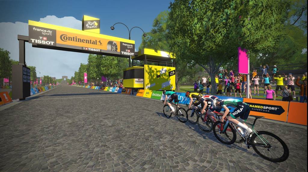 Zwift sport velo online