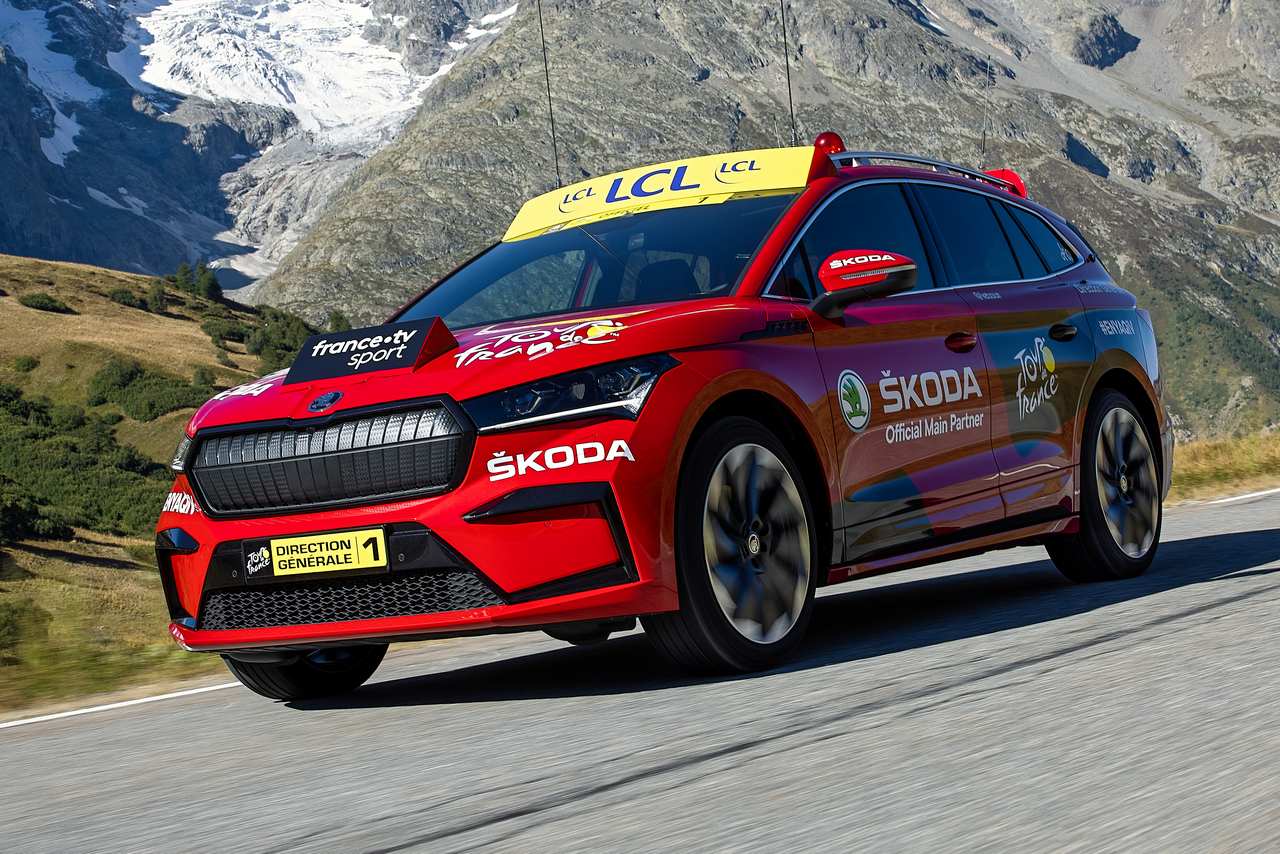 skoda voiture officielle tour de france