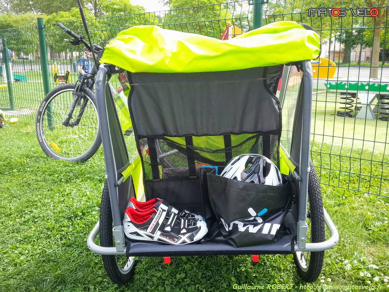 Remorque vélo enfant Thule Courier - Cyclable