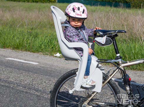 Test du porte bébé vélo Weeride K Luxe - Matos vélo, actualités vélo de  route et tests de matériel cyclisme