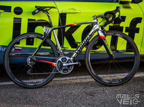 Le Specialized S Works Tarmac de Contador sur le Dauphine Matos velo actualites velo de route gravel et tests de materiel cyclisme