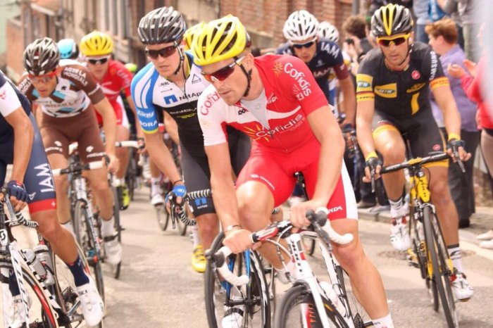 Veste Cycliste Onda Cofidis Yoann Bagot 2014 - Taille S - Stock Pro