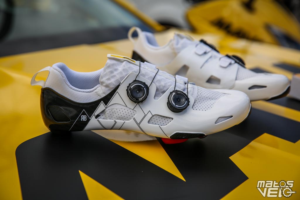 Paris Nice 2019 les chaussures Mavic Comete Ultimate de Romain Bardet Matos velo actualites velo de route gravel et tests de materiel cyclisme