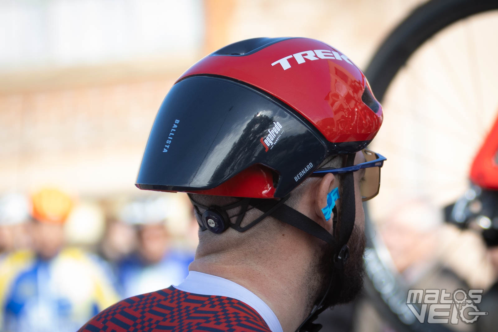 Un nouveau casque Ballista chez Trek sur le ParisNice Matos vélo