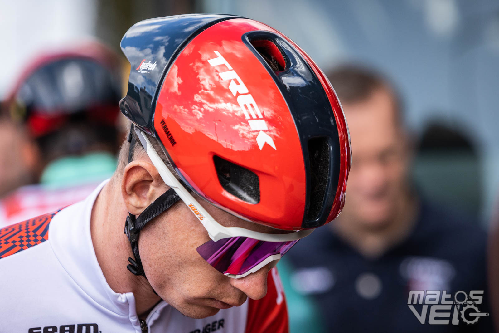 Un nouveau casque Ballista chez Trek sur le Paris Nice Matos