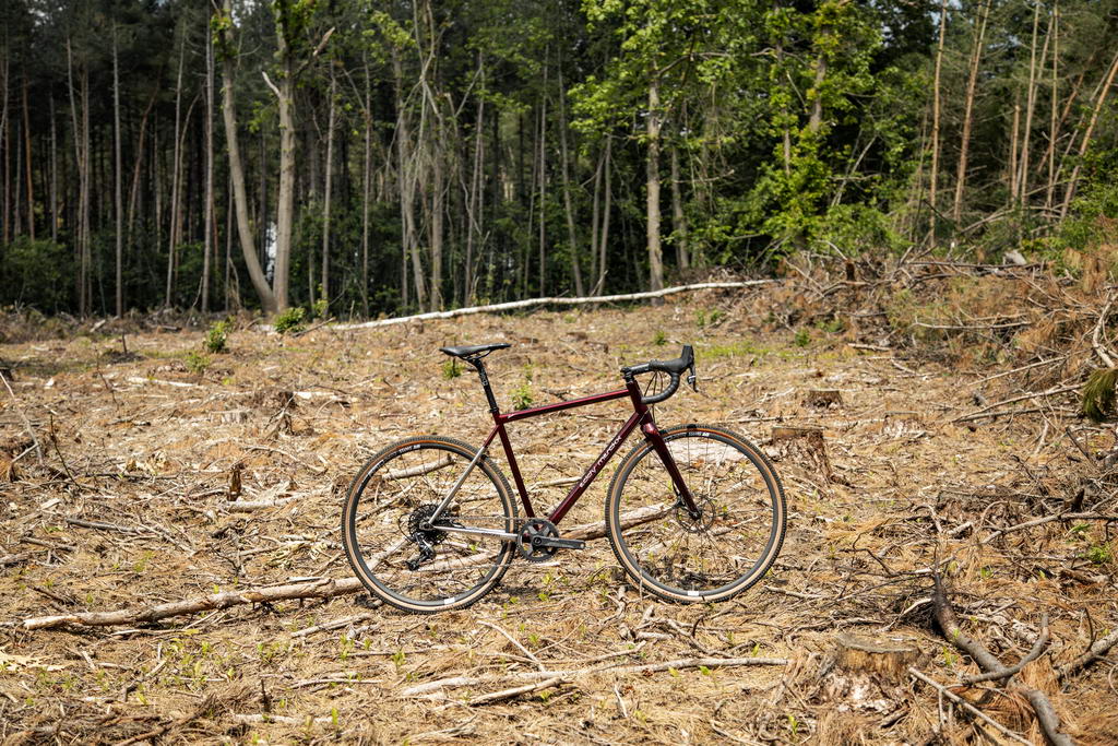 Cadre VTT 29er Acier Columbus Zona - 56cm - Bikepacking Gravel - France