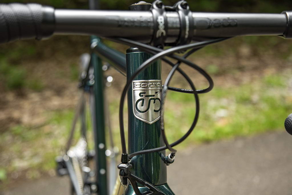 Cadre Vélo Route Diamant Vintage Acier Columbus 60 Cm - Projet Fixie Ou Randonneuse