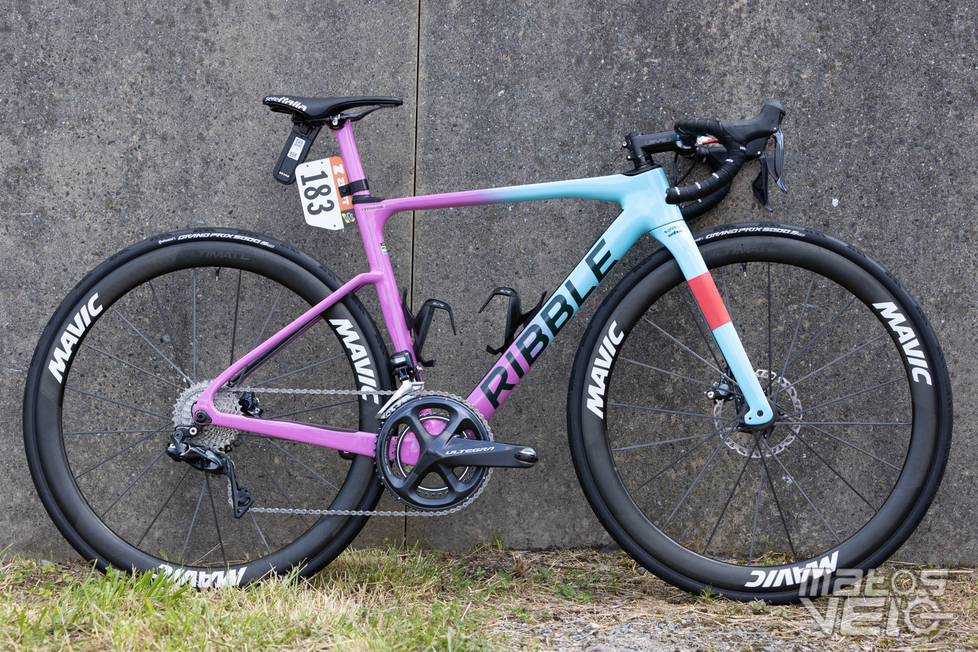 Le Ribble Endurance SL R de Typhaine Laurence sur le Tour des