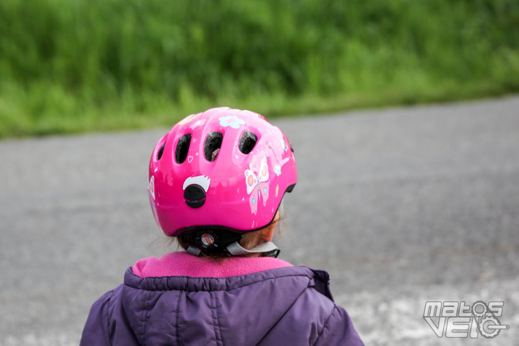 Casque vélo enfant Abus Smiley 2.0 Pink Butterfly