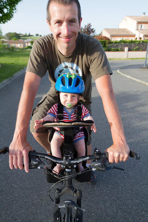 Weeride Deluxe Siège bébé avant vélo haut de gamme