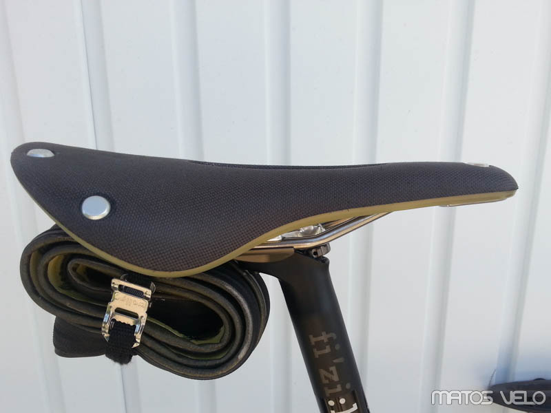 Test de la selle Brooks Cambium C15 Carved Matos v lo