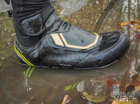 Essai des chaussures Shimano RW5 - idéales pour le froid et la pluie
