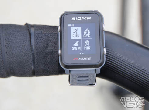 Essai de la montre Sigma ID.Free. V lo rando ou marche elle sait