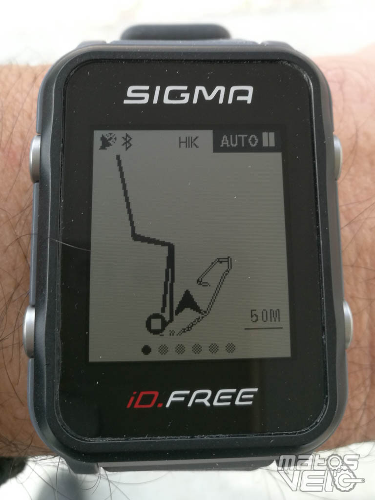 Montre cardio/gps ID FREE grise SIGMA