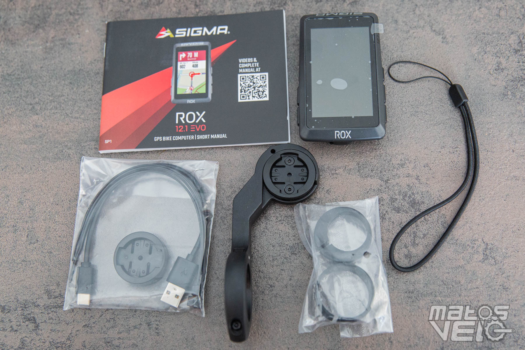 Compteur GPS Sigma Rox 12.1 Evo Pack Capteurs Cardio / Vitesse