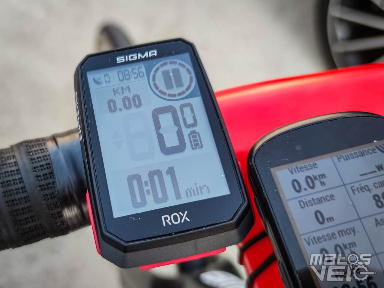 Compteur GPS Sigma Rox 4.0 noir (+ capteur vitesse - cadence - cardio) -  Accessoire vélo sur La Bécanerie