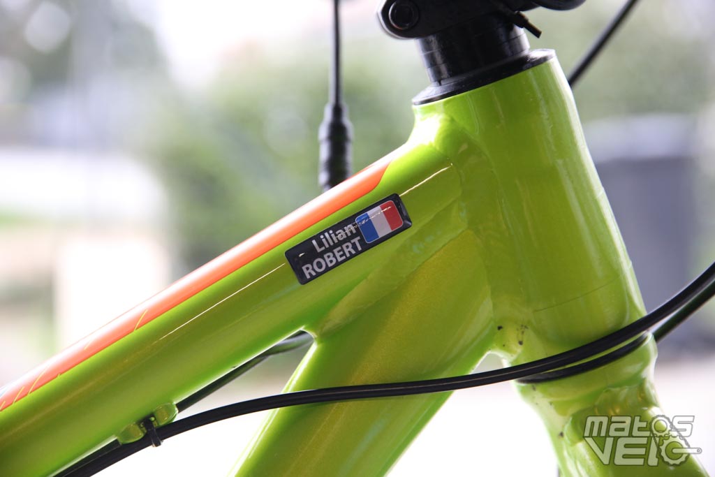20 Stickers Autocollants nom texte personnalisé drapeau France vélo cadre course 