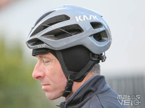 Essai du bonnet sous-casque Merinos Winter Cap de Kask - Matos