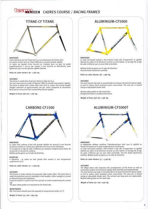 Velo sale peugeot titane